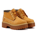 Timberland Stone Street Nellie Bottes En Cuir Jaune Pour Femme