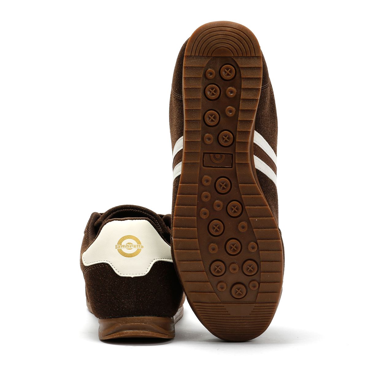 Lambretta Tackle Baskets Brunes Pour Hommes