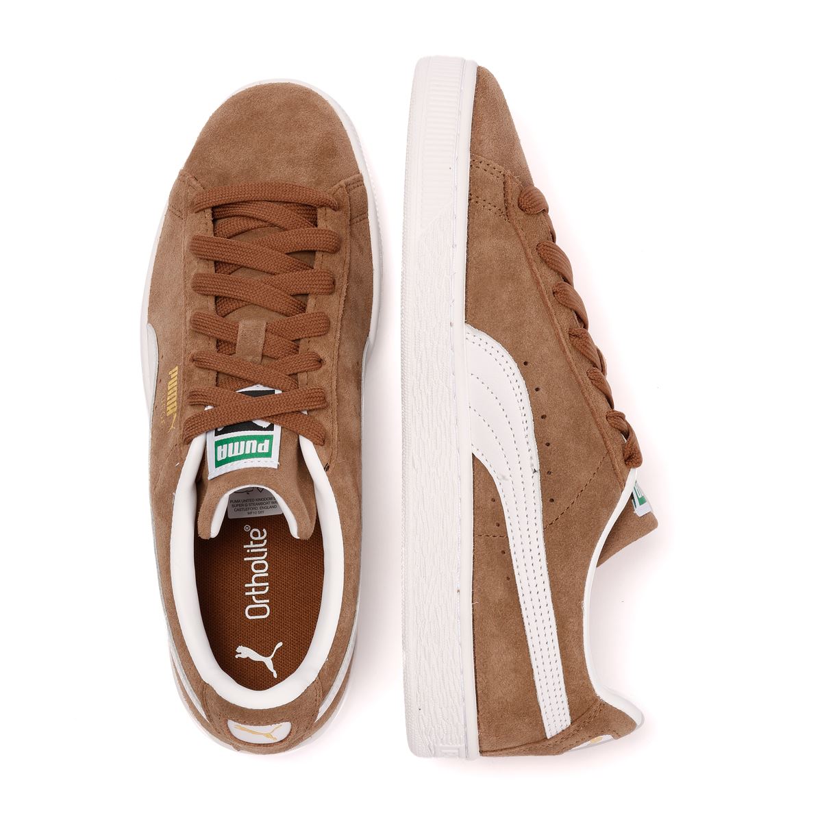 Puma Suede Classic Baskets Marron Suède