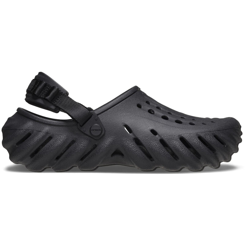 Crocs Echo Sabots Noirs En Thermoplastique