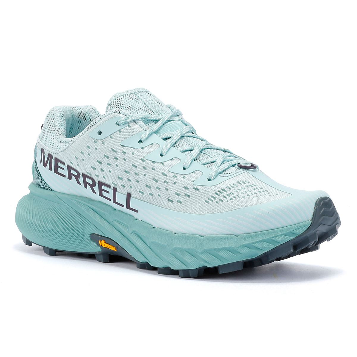 Merrell Agility Peak 5 Chaussures De Sport Bleues Pour Femmes