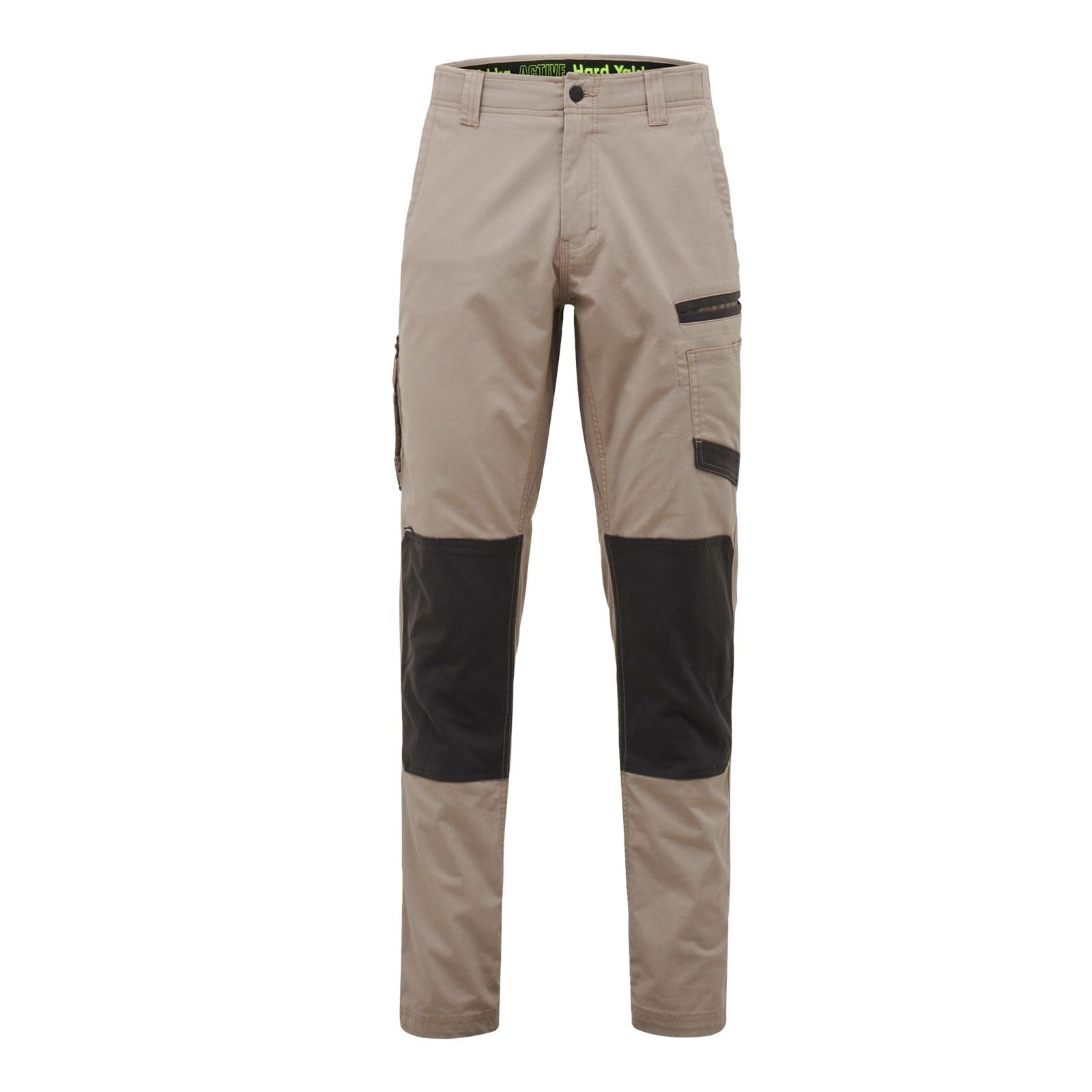 Hard Yakka Raptor Active Pantalons D'extérieur En Coton Pour Hommes Beige