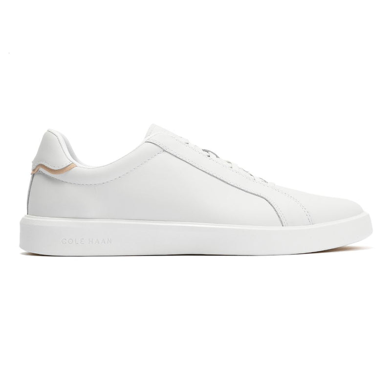 Cole Haan Grand Crosscourt Baskets Blanches En Nubuck Pour Hommes