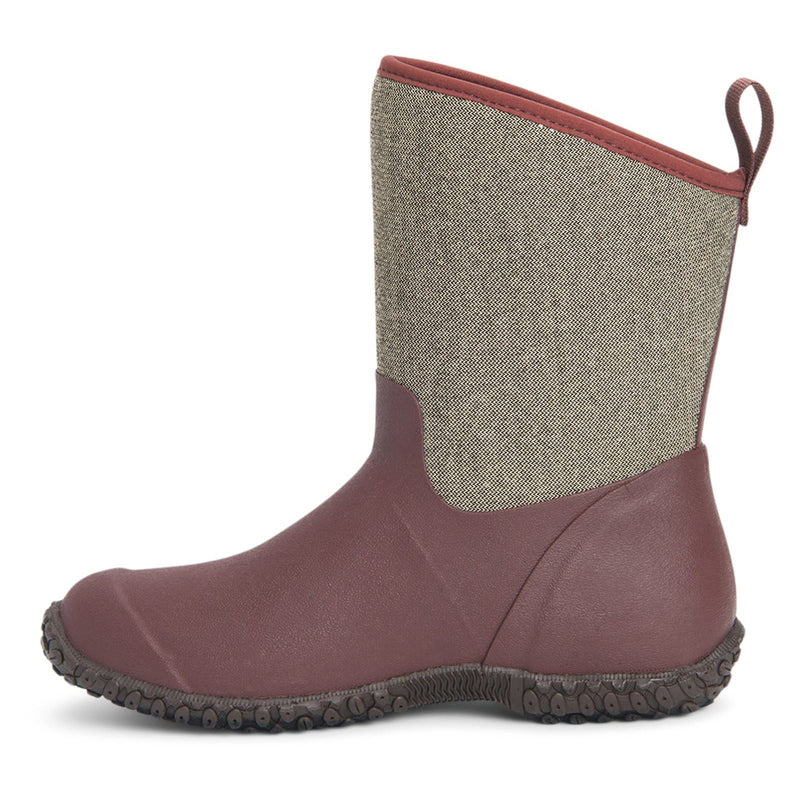 Muck Boots Muckster II Mid Bottes En Caoutchouc Raisin Wellington.