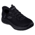 Skechers Workwear Summits SR - Enslee Baskets De Sécurité Noires En Textile Pour Femmes