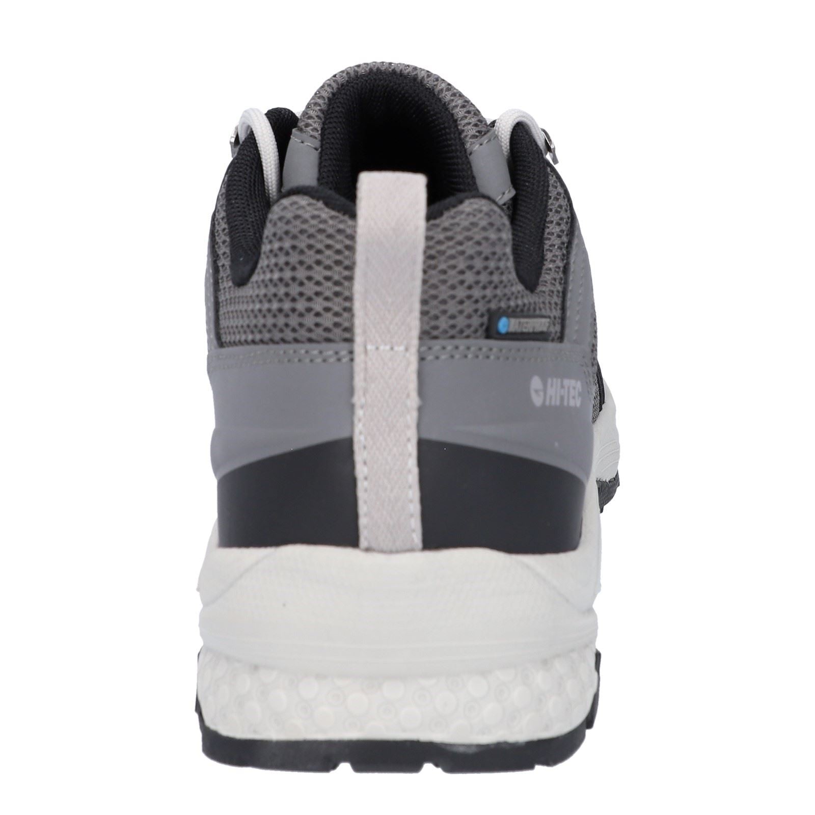 Hi-Tec Saunter WP Chaussures De Randonnée Grises Pour Hommes En Maille De Polyester