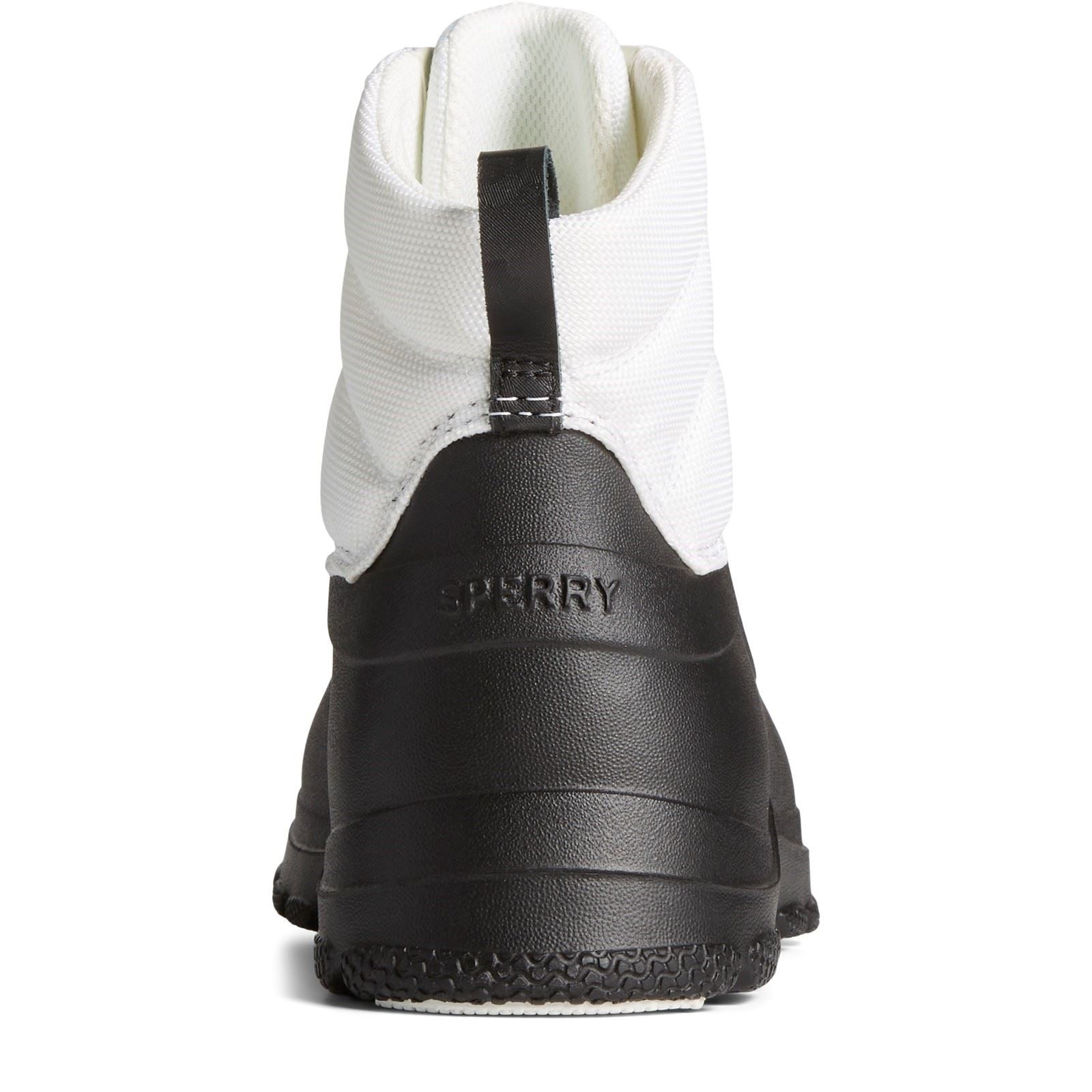 Sperry SeaCycled Duck Float Bottes En Caoutchouc Blanches