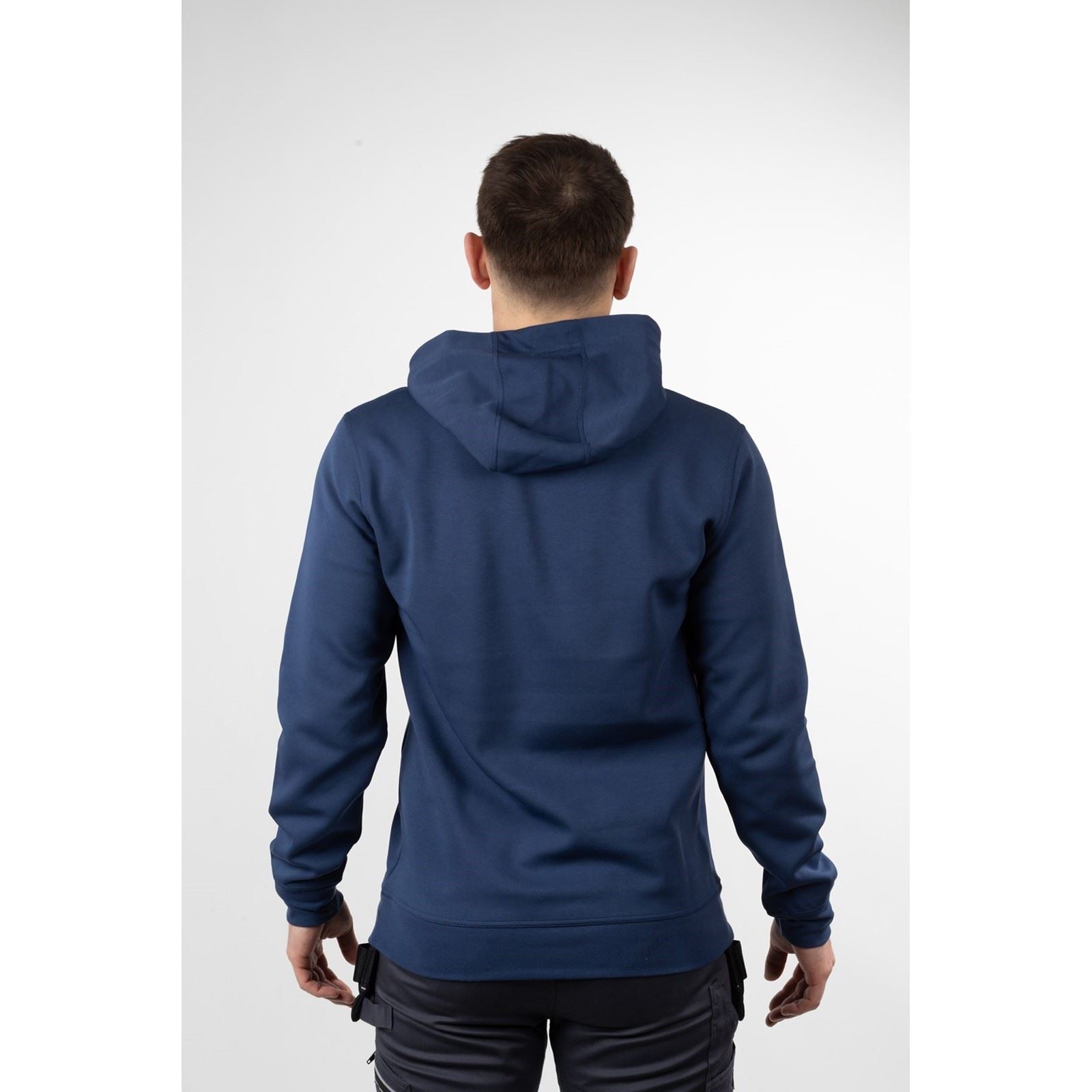 Hard Yakka Embossed Pullover Sweat À Capuche Pour Homme En Coton Violet