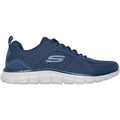 Skechers Track Leshur Sneakers Homme Bleues En Polyester