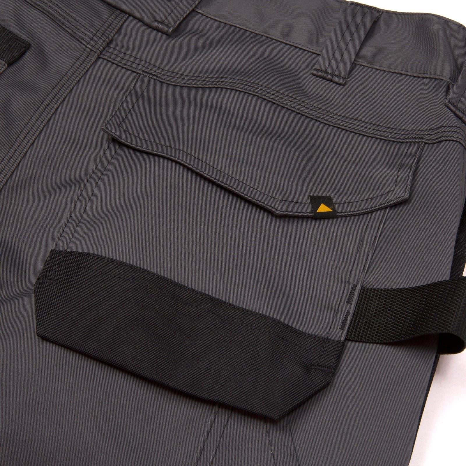 Caterpillar Essential Stretch Holster Shorts De Travail Gris Pour Hommes En Polyester