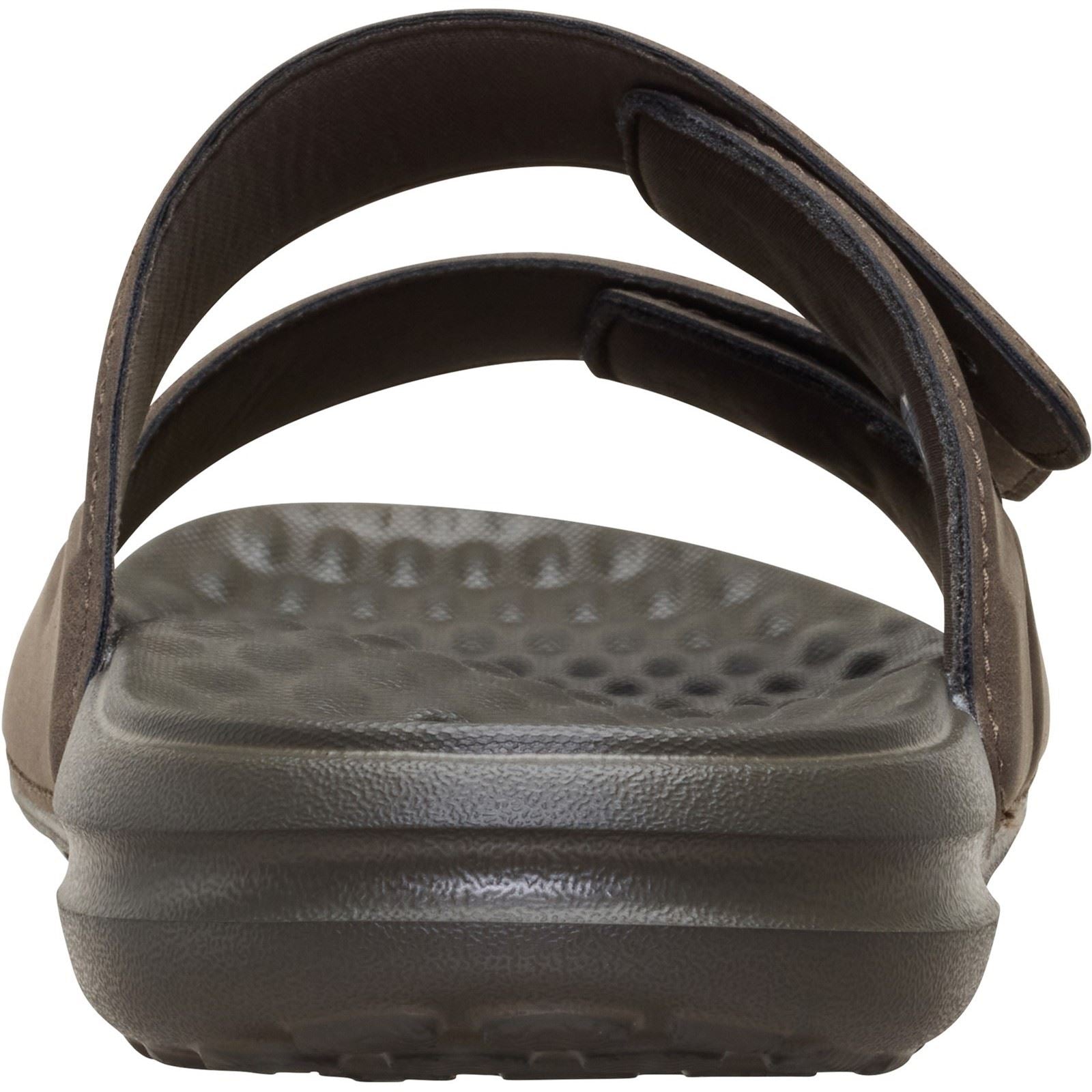 HEYDUDE Wave 2 Strap Sandales Brunes Majeures Pour Hommes En Polyuréthane
