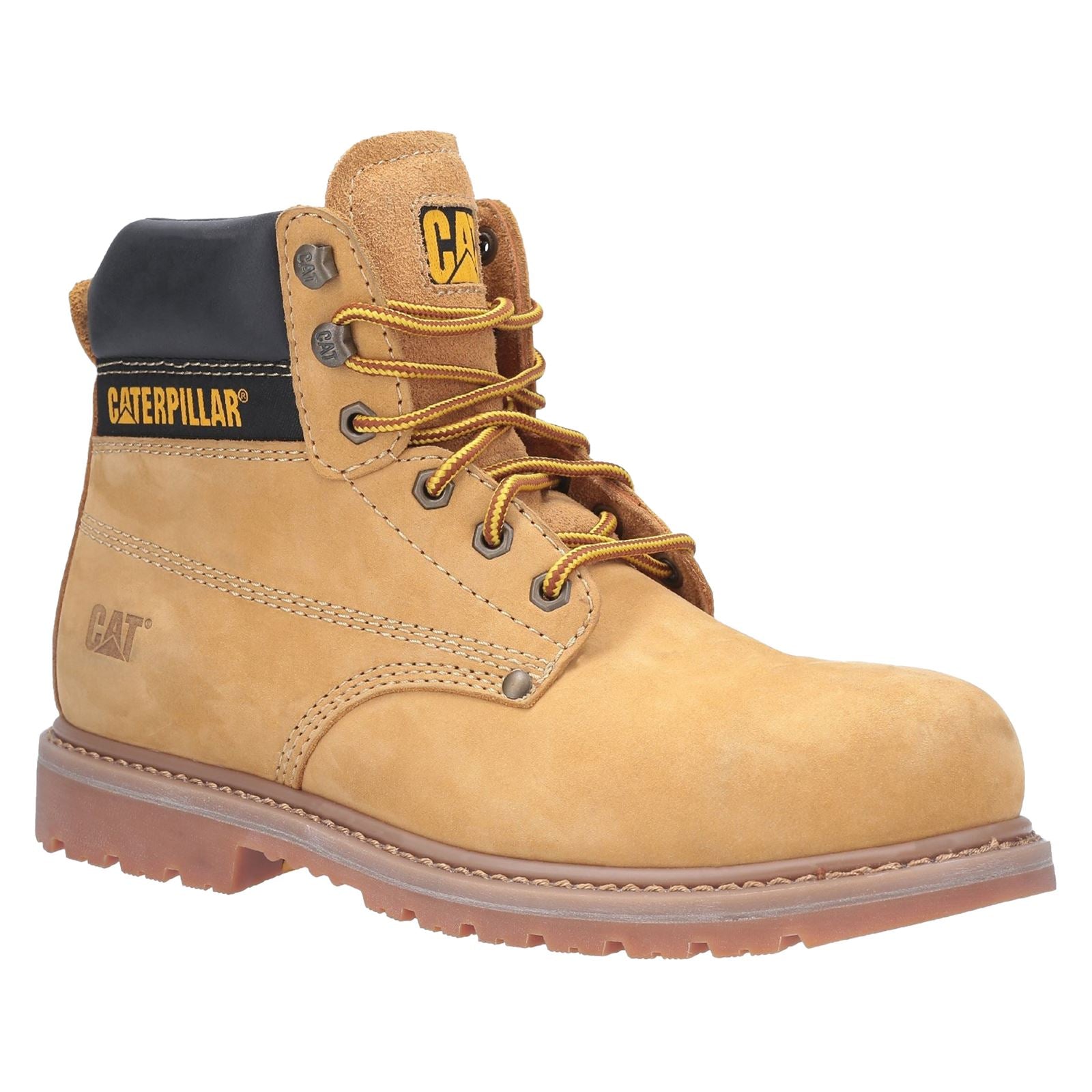 Caterpillar Bottes De Sécurité Powerplant Nubuck Honey