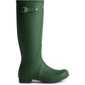 Hunter Original Tall Tartan Back Strap Bottes De Pluie En Caoutchouc Pour Femmes De Couleur Verte