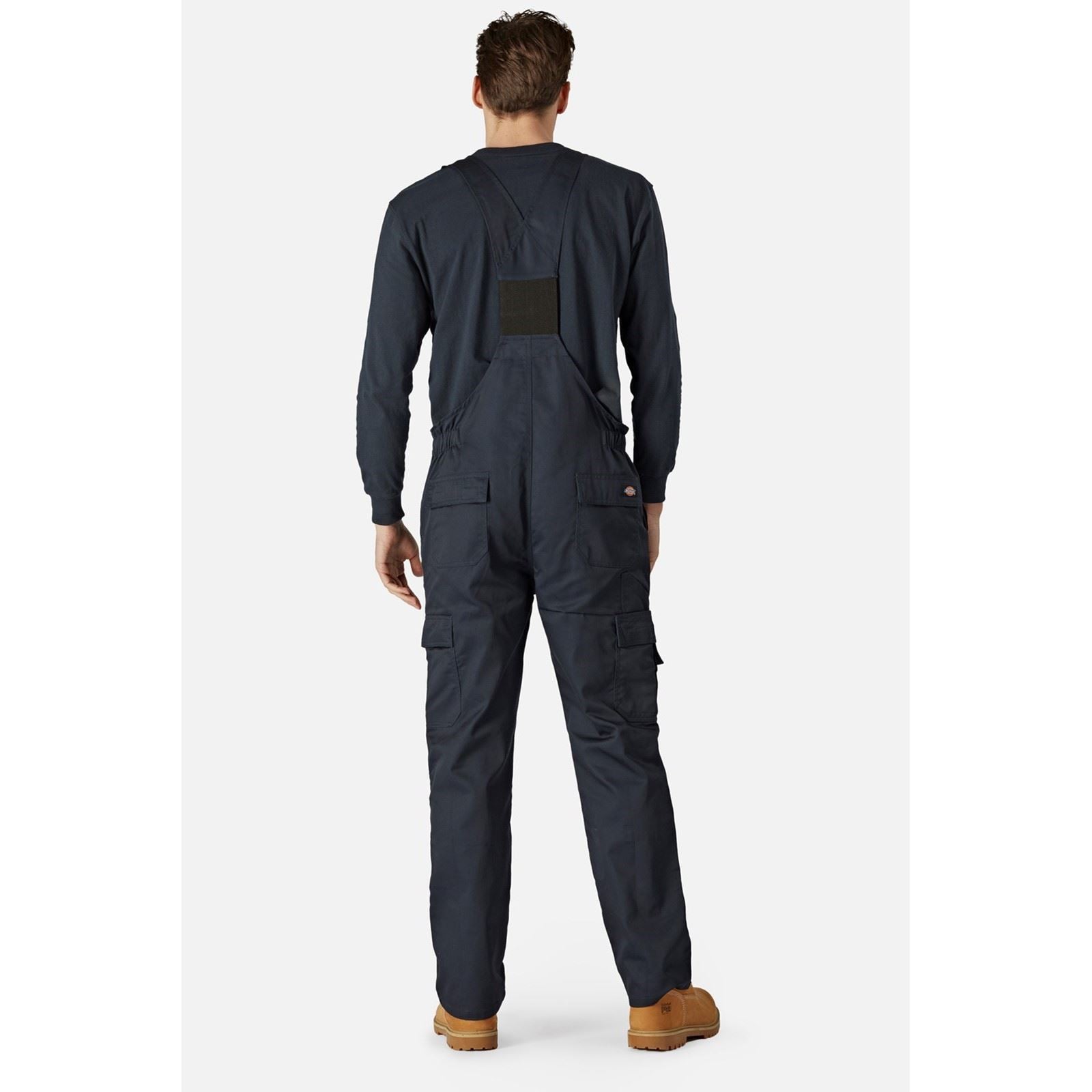 Dickies Everyday Bib and Brace Salopette De Travail Bleue En Polyester Pour Hommes