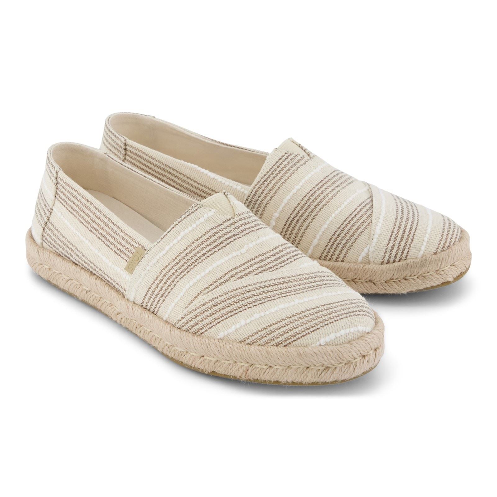 TOMS Alpargata Rope 2.0 Espadrilles Naturelles En Textile Pour Femmes