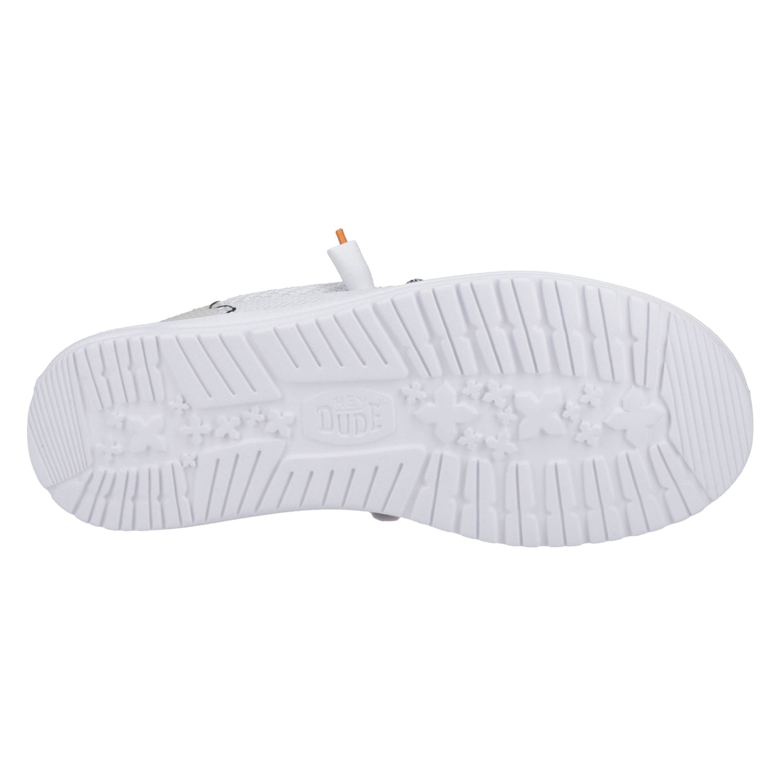 HEYDUDE Wally Funk Open Mesh Chaussures Bateau Blanches Pour Hommes