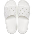 Crocs Classic Slides en thermoplastique blanc