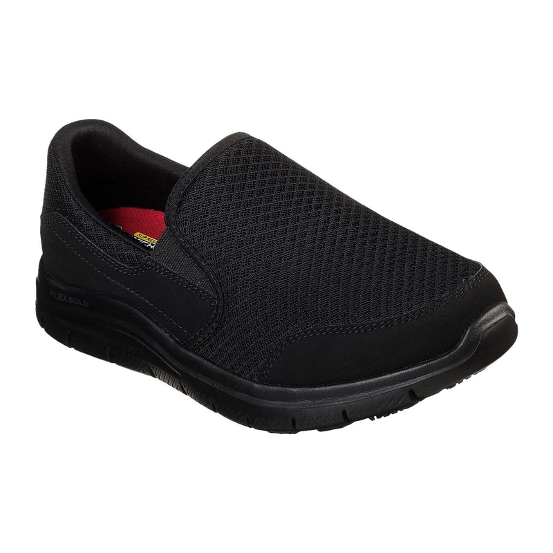 Skechers Workwear Cozard Sr Baskets De Sécurité Noires En Cuir Pour Femmes