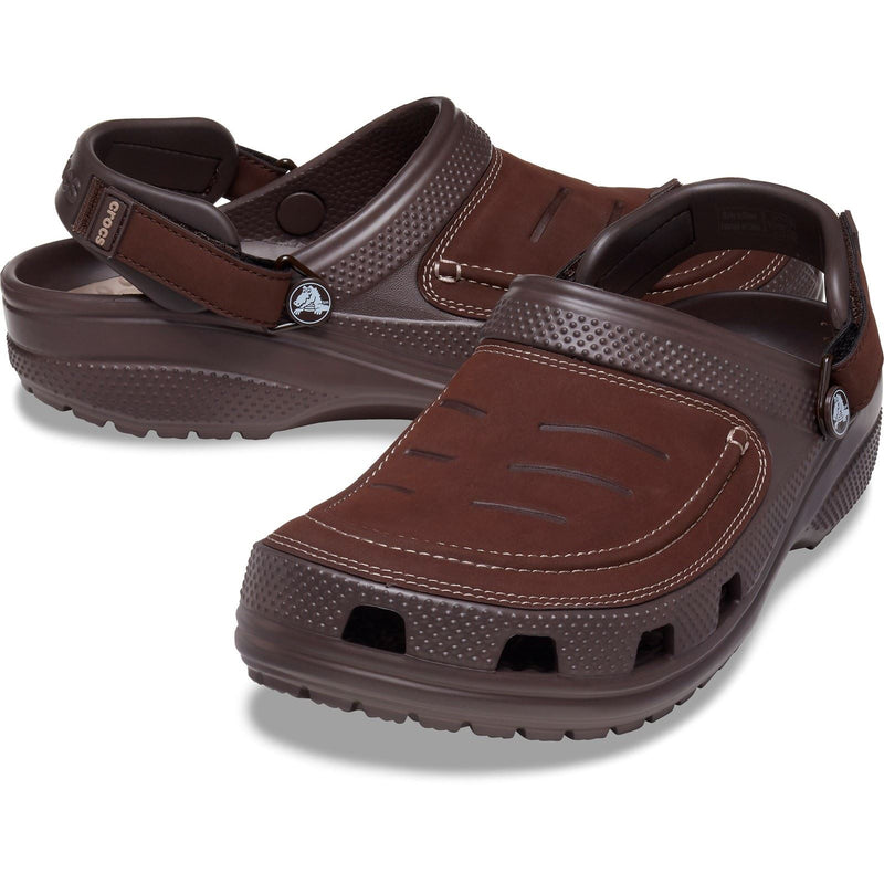 Crocs Yukon Vista II Sabots pour hommes en Synthétique, couleur espresso/champignon