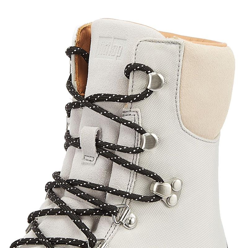 FitFlop Bottes En Cuir Noir/Blanc Pour Femmes Neo-D-Hyker