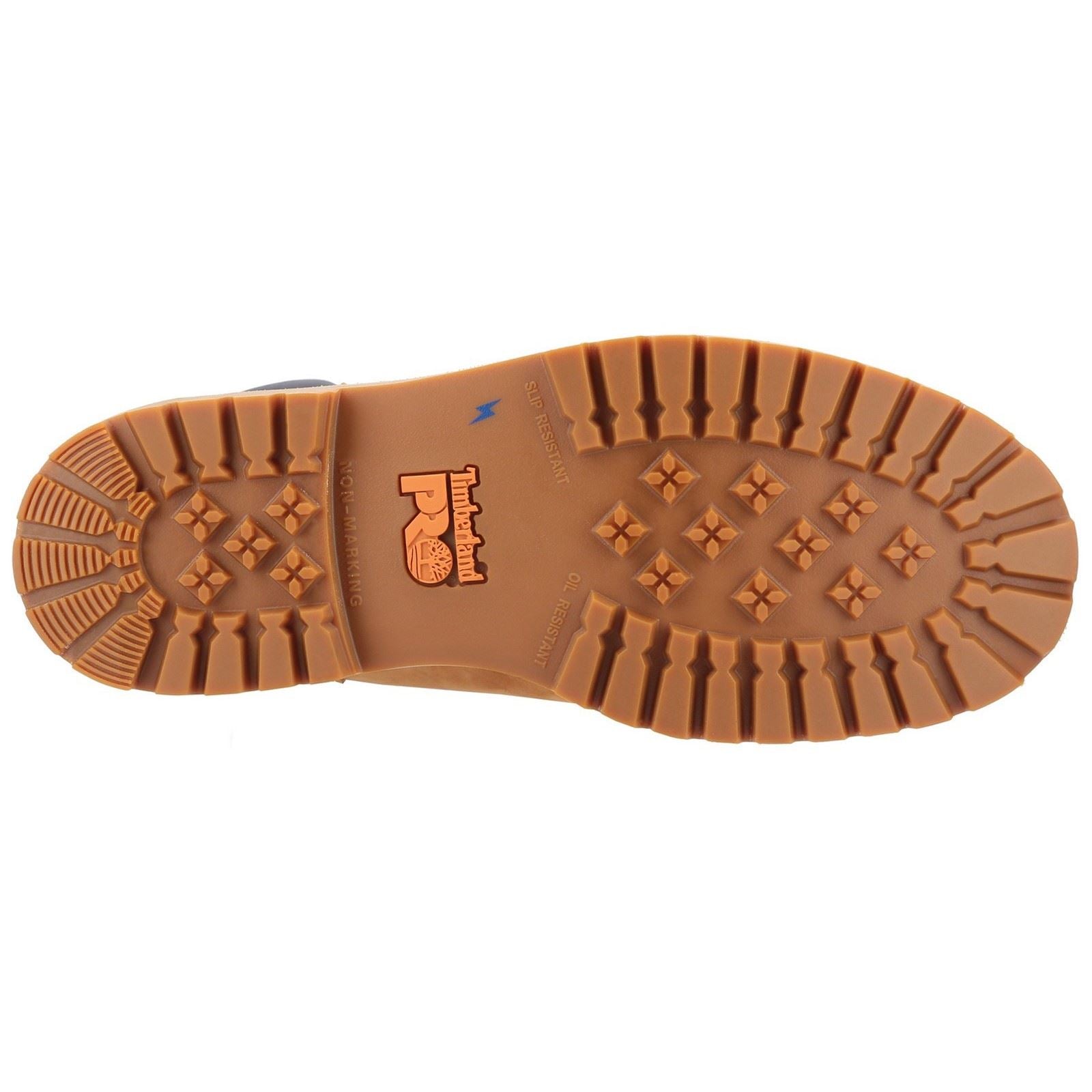 Timberland Pro Bottes De Sécurité En Cuir Emblématiques Couleur Blé