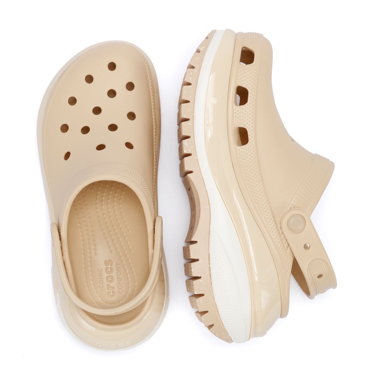 Crocs Mega Crush Sabots Shiitake