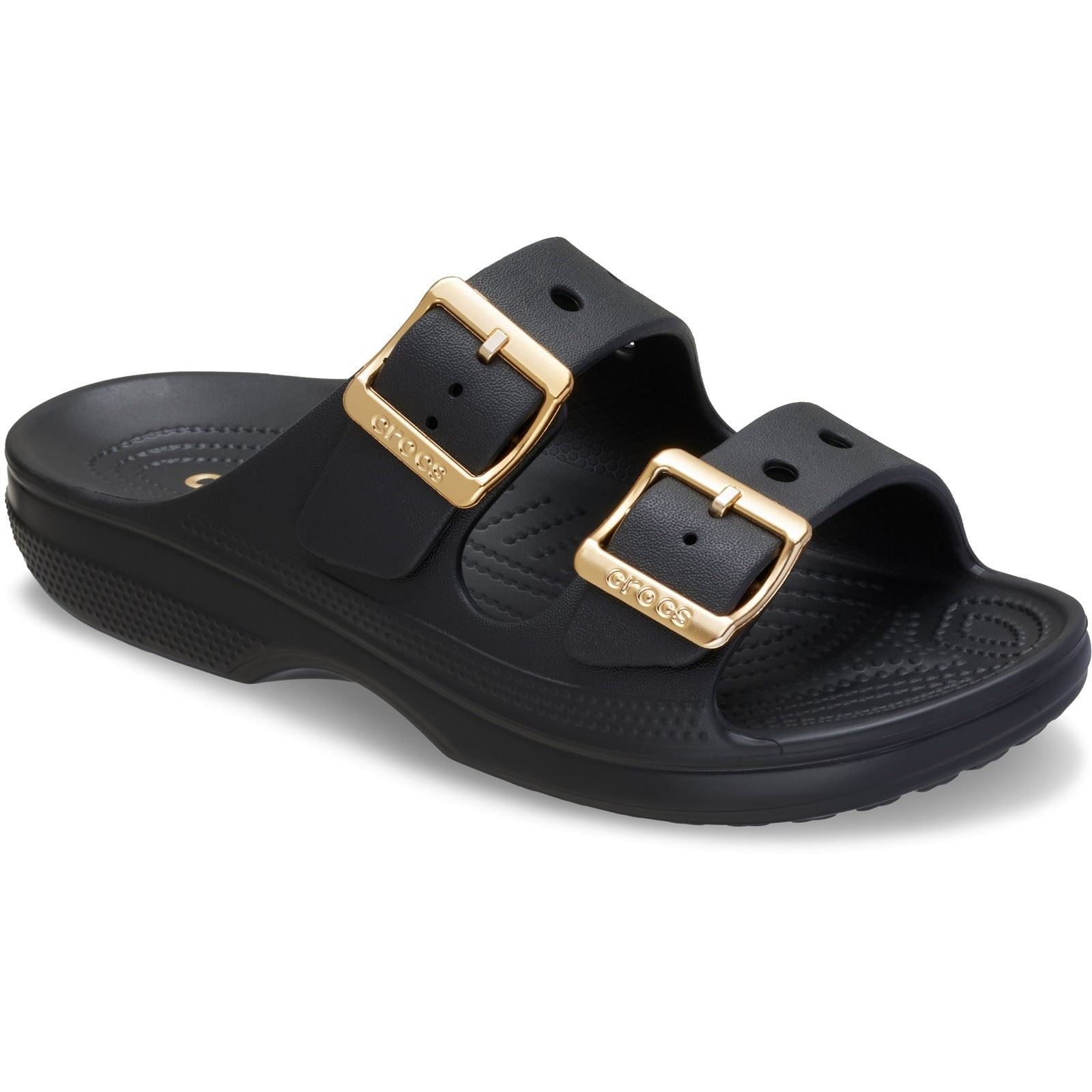 Crocs Saturday Sandales Noires Pour Femmes En Eva