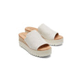 TOMS Diana Mule Compensées Naturelles Pour Femmes