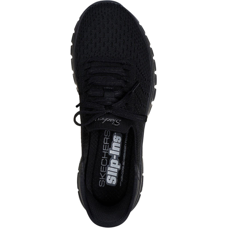 Skechers Graceful First Blush Baskets Noires Pour Femmes En Toile