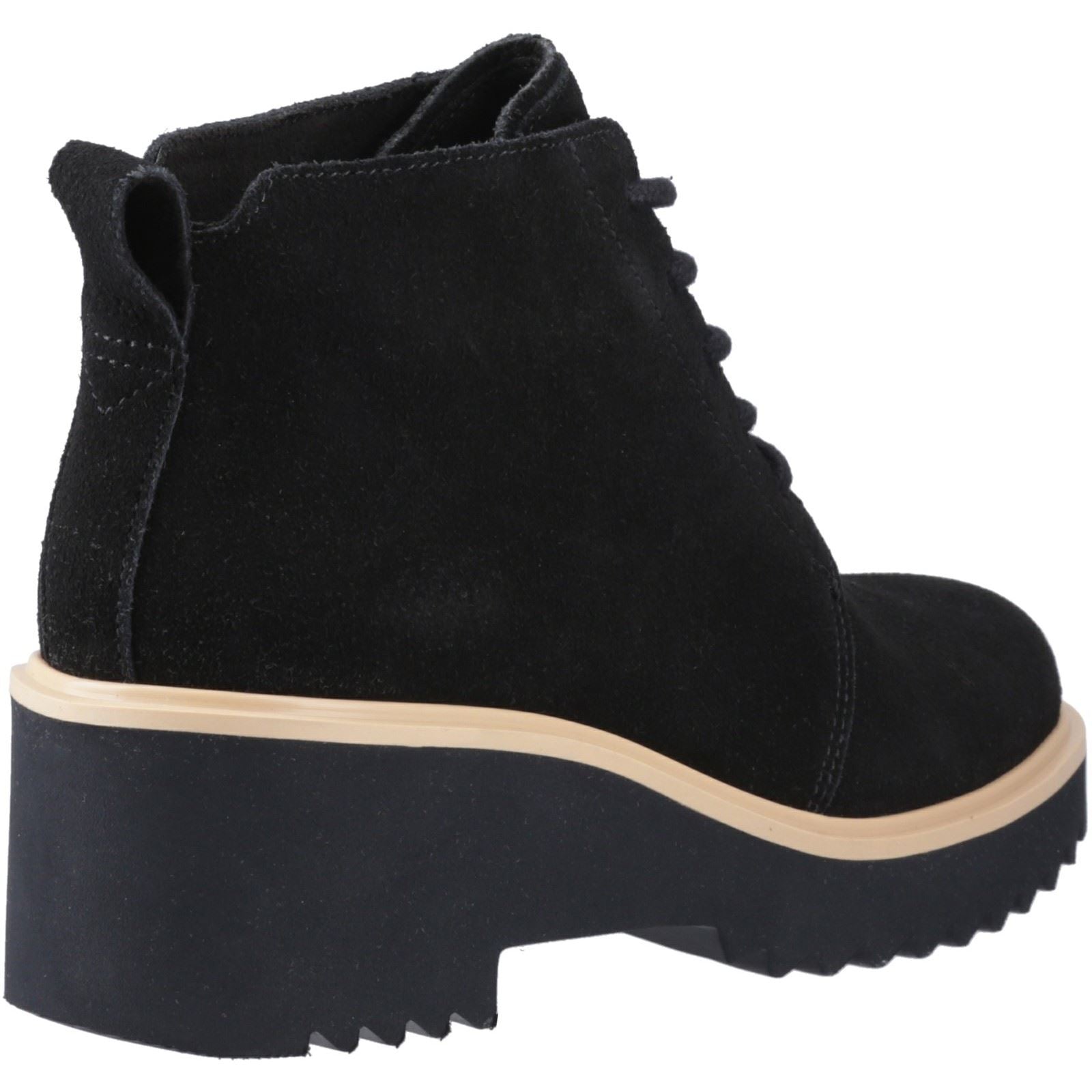 TOMS Maude Bottes En Cuir Noires Pour Femmes