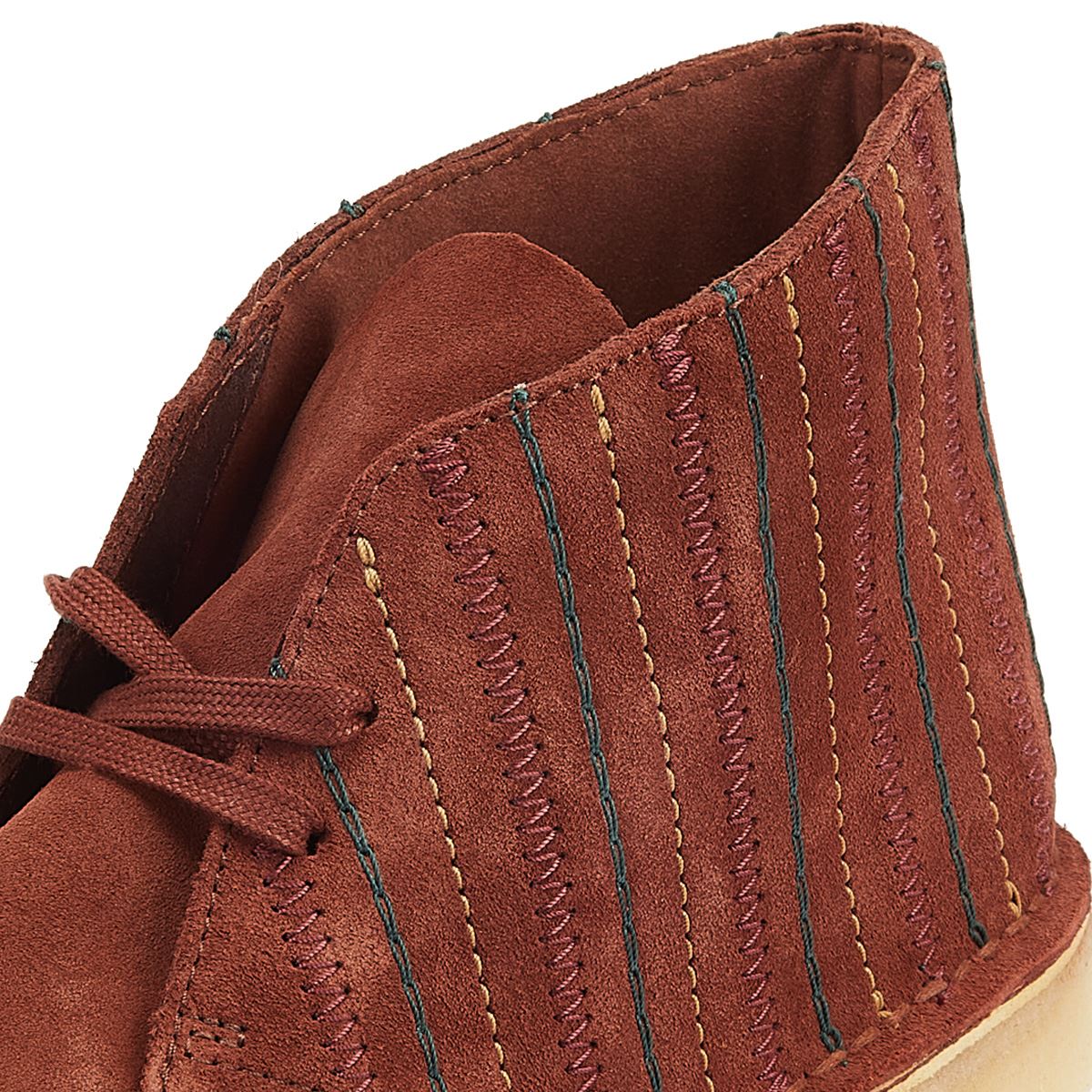 Clarks Originals Bottes Marron En Daim Desert Boot Originals Pour Hommes