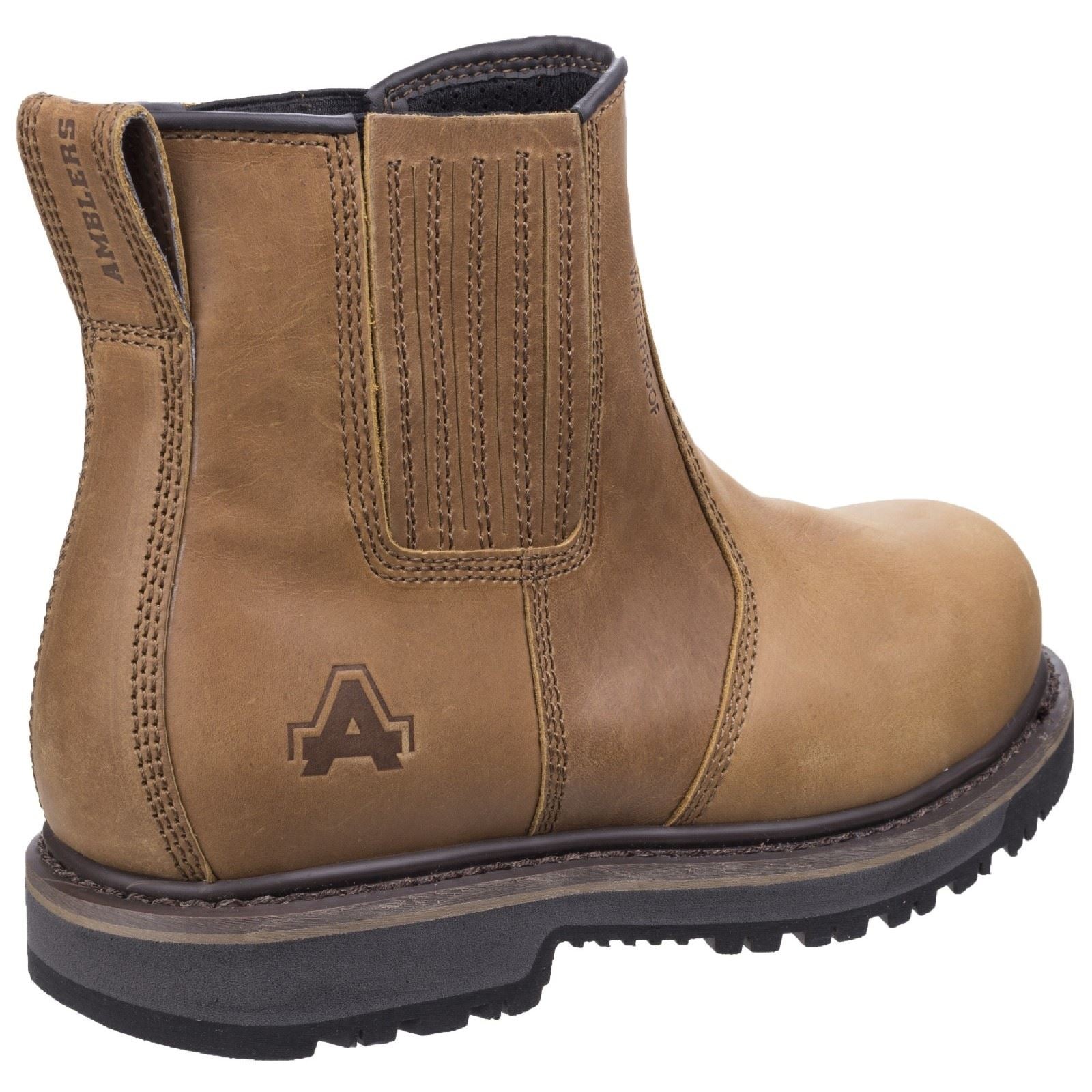 Amblers Safety Bottes De Sécurité En Cuir Tan As232
