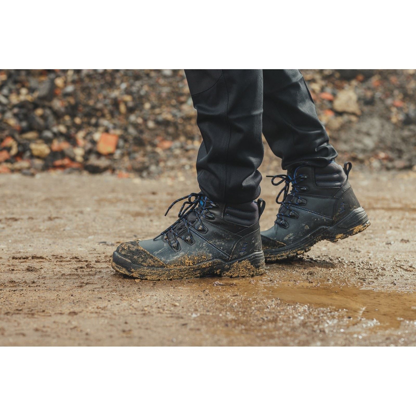 Amblers Safety Bottes De Sécurité En Cuir Noir 308C