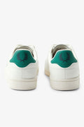Fred Perry Tennis Cupsole Baskets Blanches En Cuir Pour Hommes