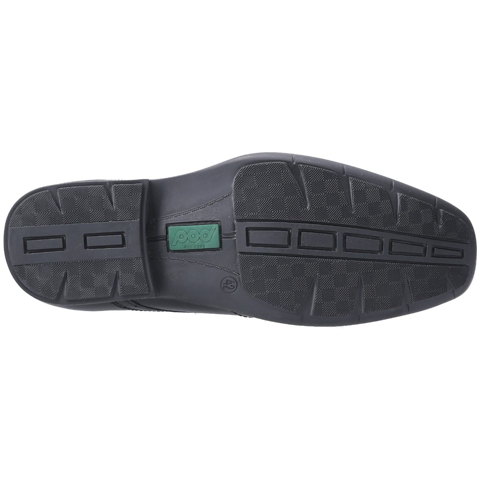 Pod Angus Chaussures Noires Pour Garçons En Cuir