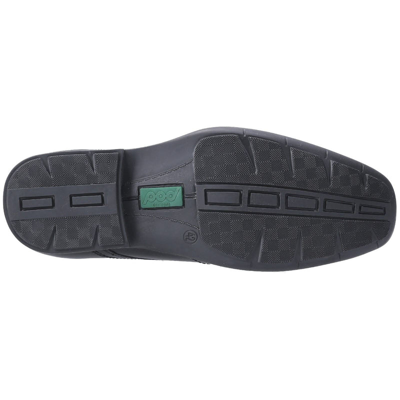 Pod Angus Chaussures Noires Pour Garçons En Cuir