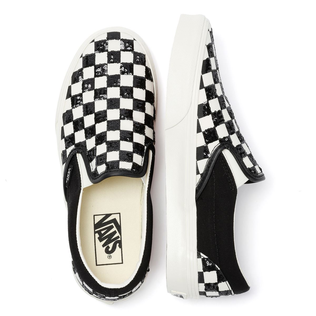 Vans Classic Slip-On Baskets Noires En Toile