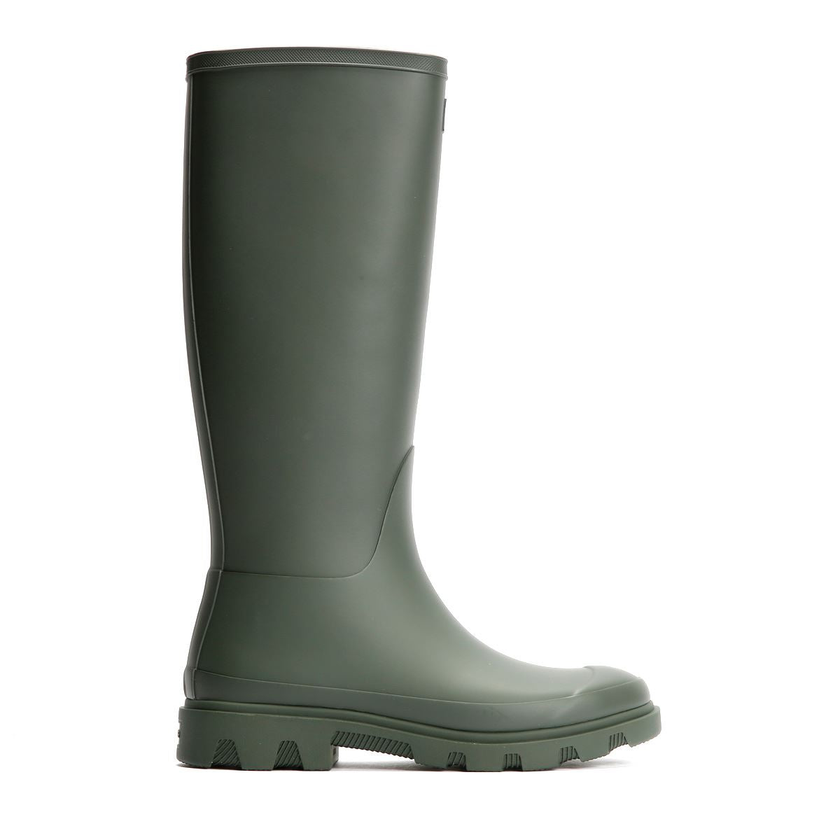 Hunter Downpour Tall Bottes En Caoutchouc Vertes Pour Femmes