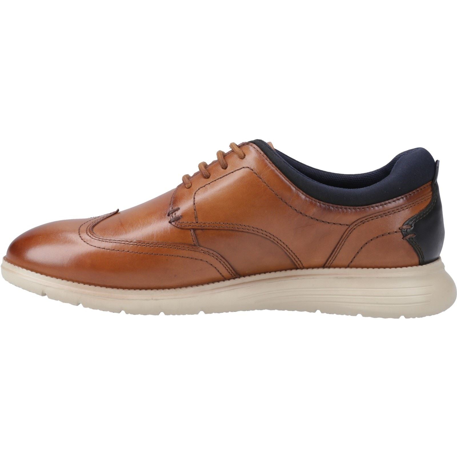 Pod Vantage Chaussures À Lacets En Cuir Pour Hommes Cognac