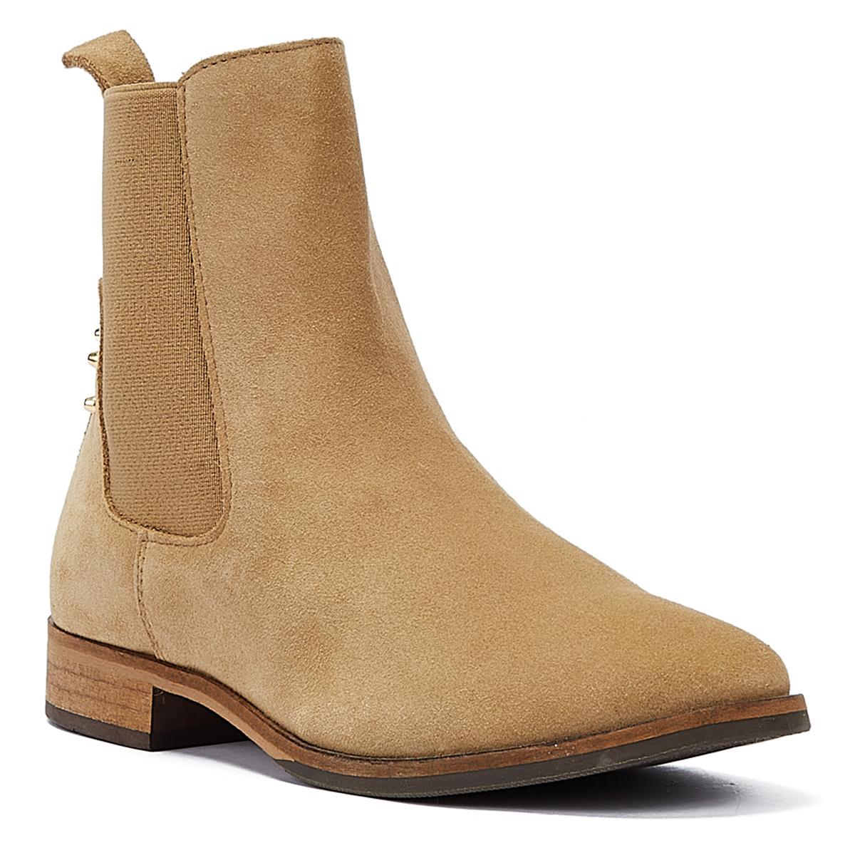 Shoe The Bear Bottes Marron Pour Femmes Marla Chelsea S Sand