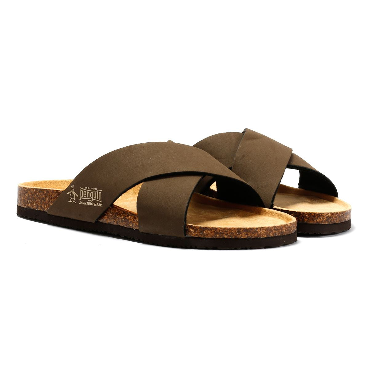 Penguin Pack Sandales Marron Pour Hommes