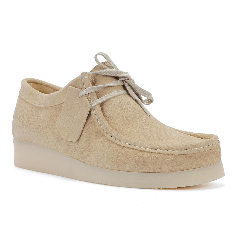 Tower London Apache Chaussures À Lacets En Daim Beige