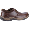 Hush Puppies Derek Chaussures Pour Hommes En Cuir À Lacets Couleur Café