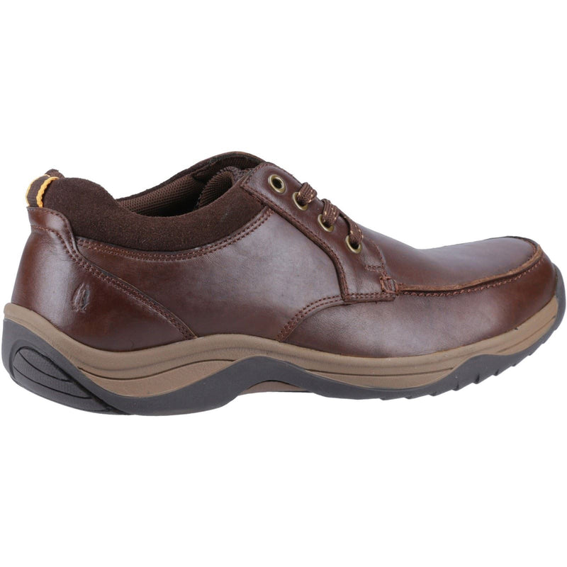 Hush Puppies Derek Chaussures Pour Hommes En Cuir À Lacets Couleur Café