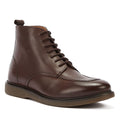 H By Hudson Carlo Leather Mens Brown Boot