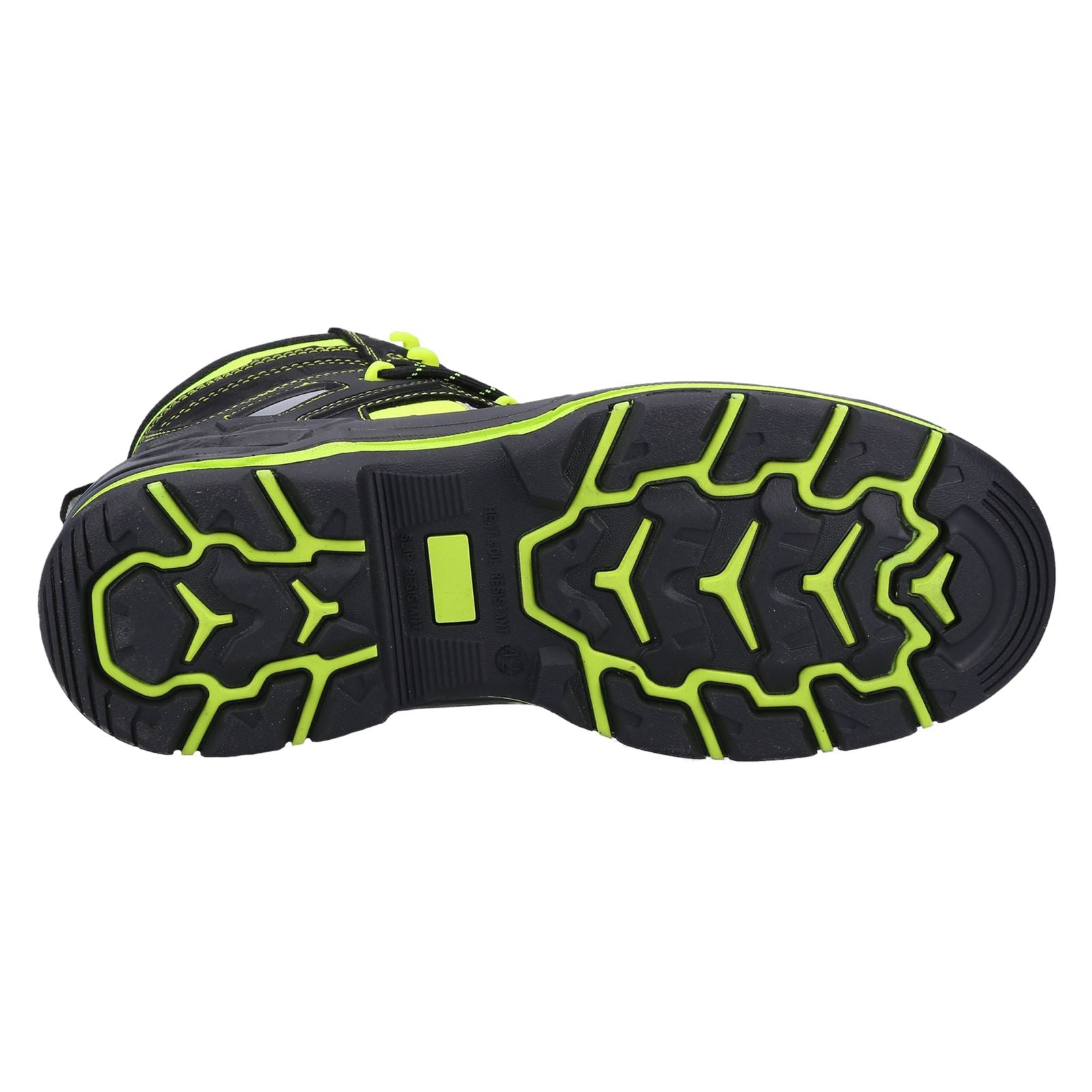 Amblers Safety Bottines De Sécurité En Cuir Jaune Éclatant