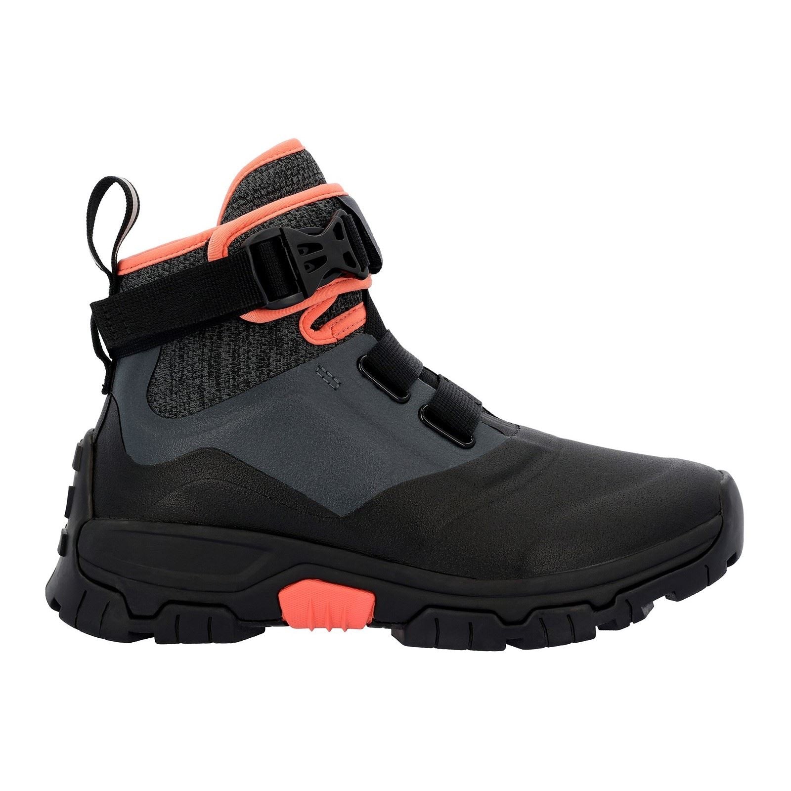 Muck Boots Apex Pac Bottes De Pluie En Caoutchouc Noir/Sombre Shadow En Français.