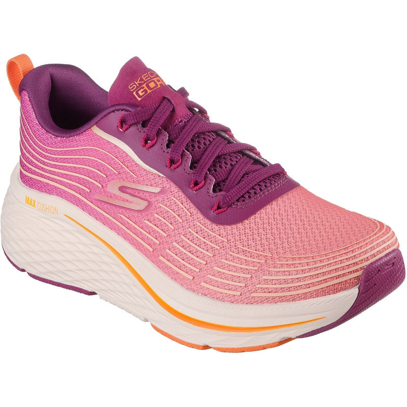Skechers Performance Max Cushioning Elite 2.0 Alaura Chaussures De Sport Pour Femmes En Textile Framboise