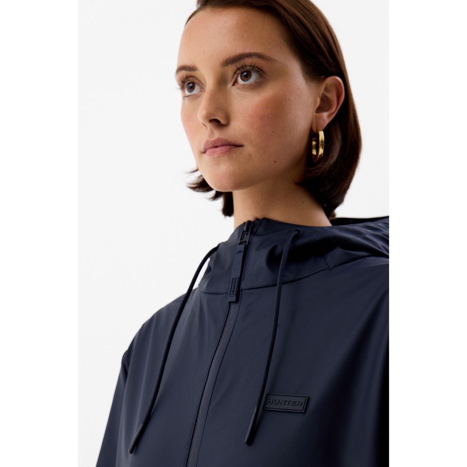 Hunter Andrea Manteau De Pluie Bleu Unisexe Pour Adultes