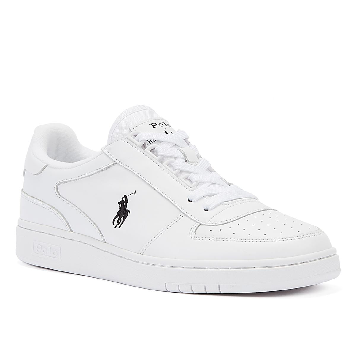 Ralph Lauren Polo Crt PP Sneakers Low Mens White Trainer